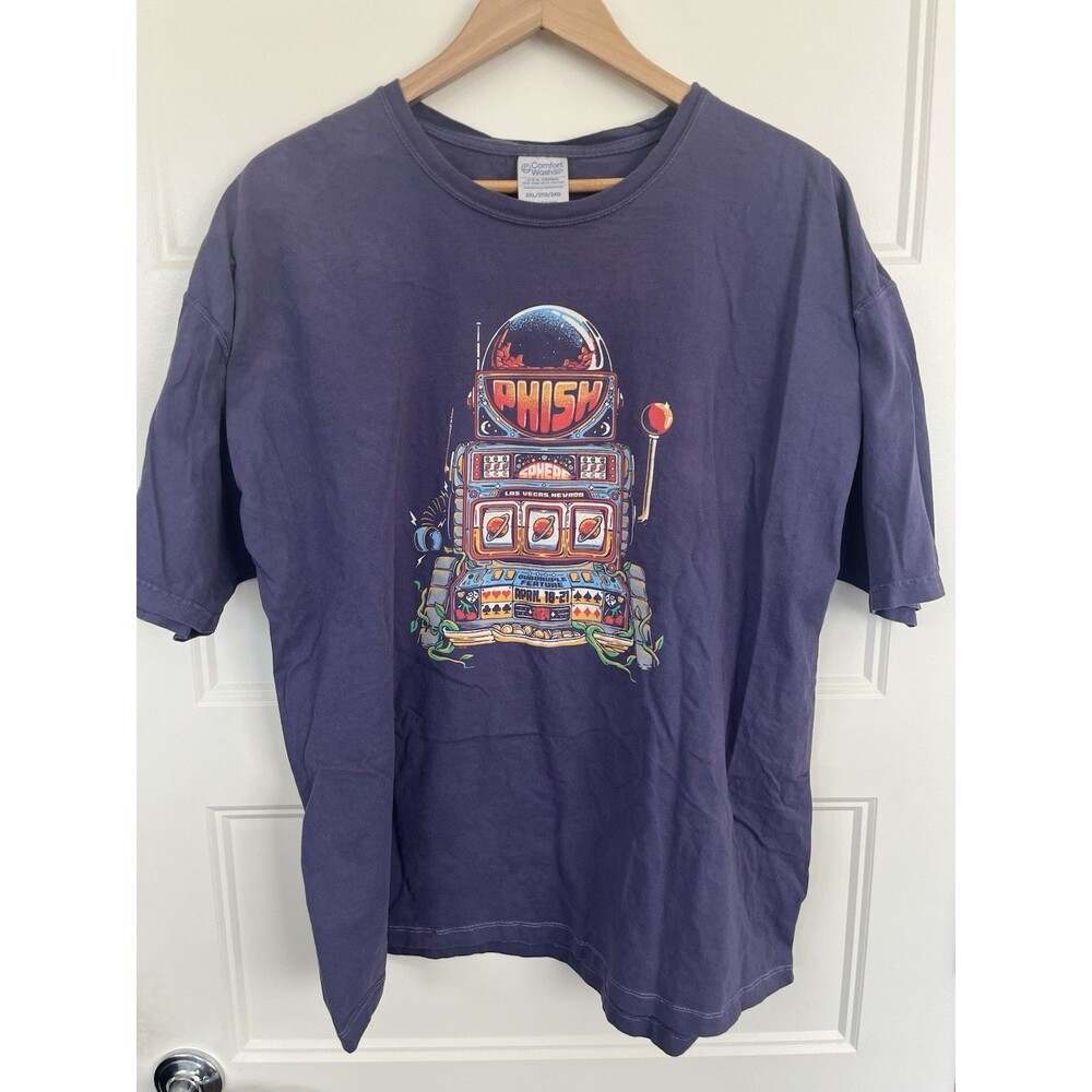 Phish Las Vegas Sphere 2024 Concert Tour Shirt Lewy Jones Machine 2XL XXL